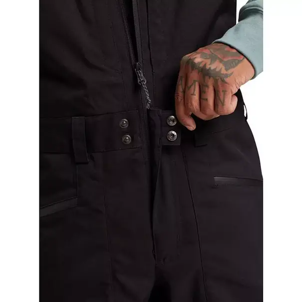 Burton Snowboards Men's Burton Reserve 2L Bib Pants Black