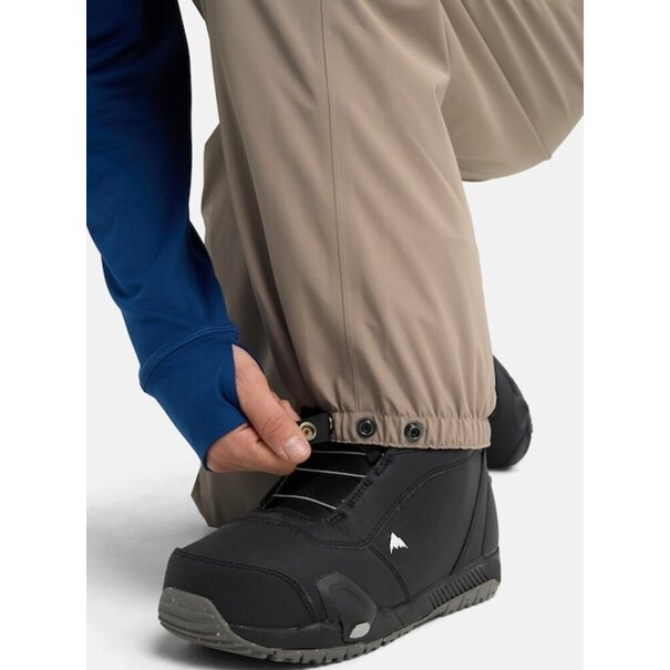 Burton Snowboards Men's Reserve Relax Pant- Summit Taupe/True Black