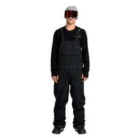 Men's Roan Bib Overall-Black