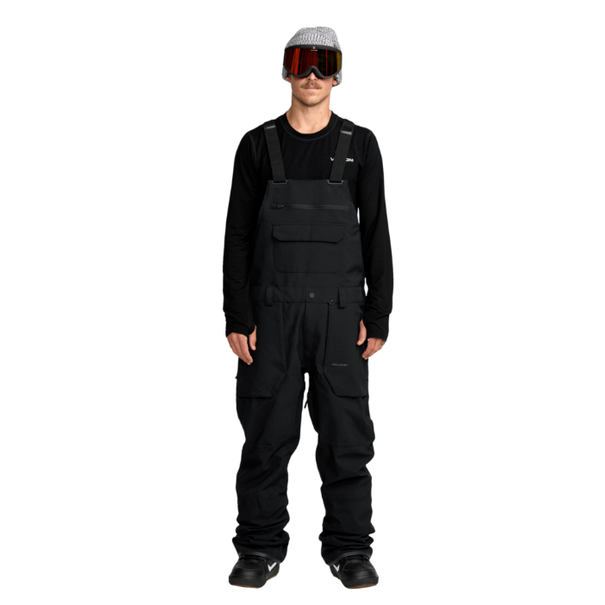 Volcom Men's Roan Bib Overall-Black