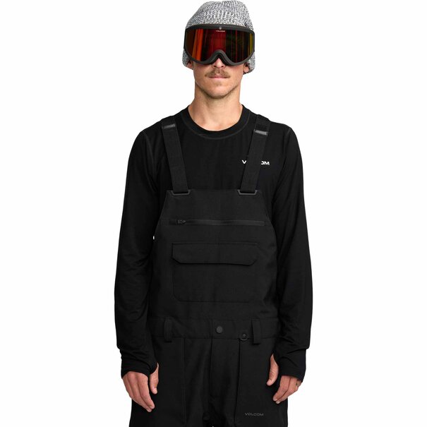 Volcom Men's Roan Bib Overall-Black