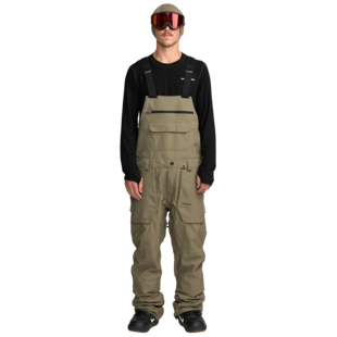 Men's Roan Bib Overall-Military