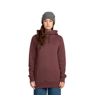 Women's Tower Pullover Fleece-Oxblood