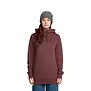 Women's Tower Pullover Fleece-Oxblood