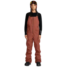 Women's Swift Bib Overall-Henna