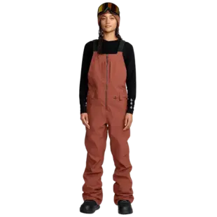 Women's Swift Bib Overall-Henna