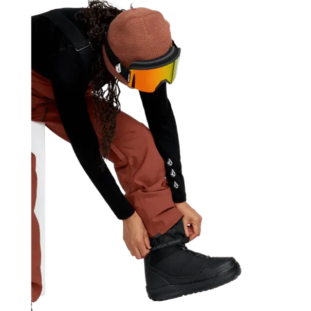 Volcom Women's Swift Bib Overall-Henna