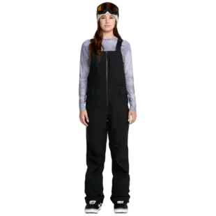 Women's Swift Bib Overall-Black
