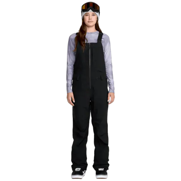 Volcom Women's Swift Bib Overall-Black