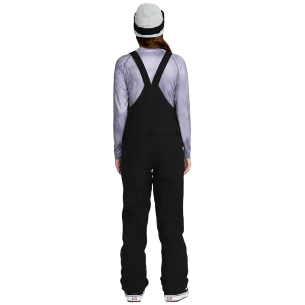 Volcom Women's Swift Bib Overall-Black