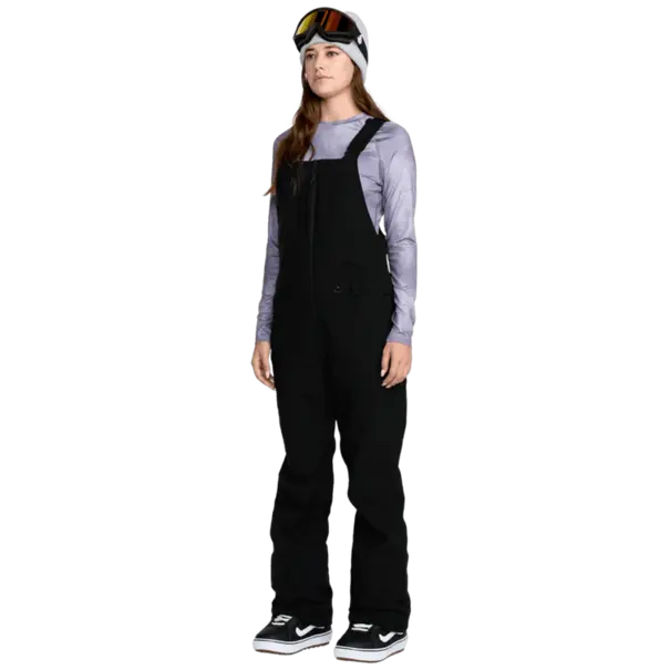 Volcom Women's Swift Bib Overall-Black