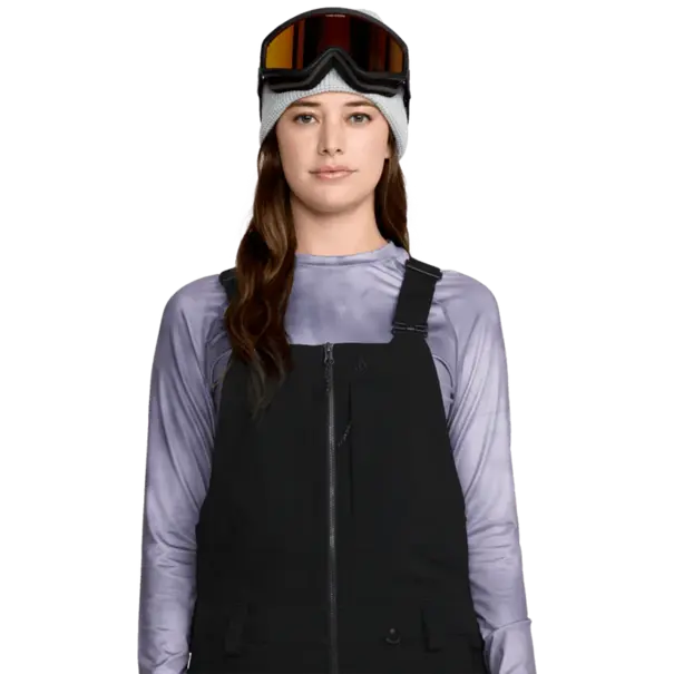 Volcom Women's Swift Bib Overall-Black