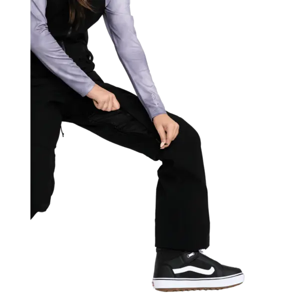 Volcom Women's Swift Bib Overall-Black