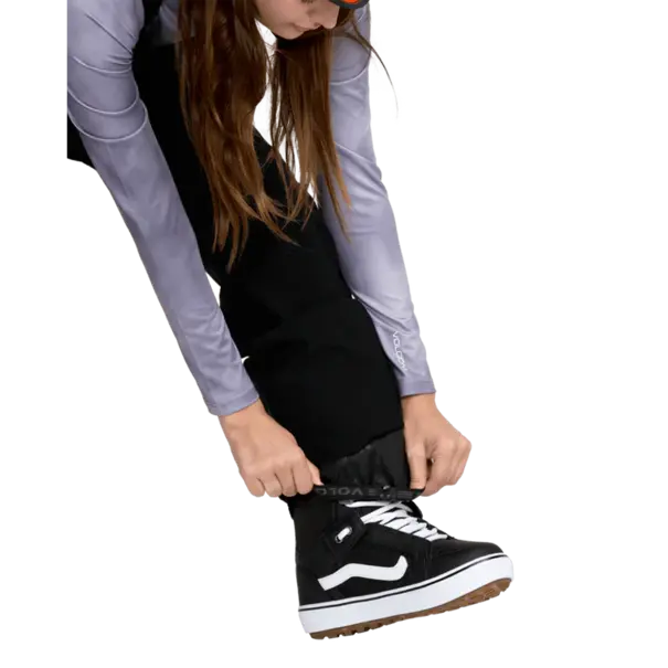 Volcom Women's Swift Bib Overall-Black