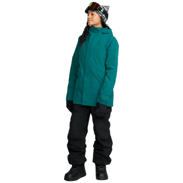 Volcom Women's Creston 3D Stretch Bib Overall-Black