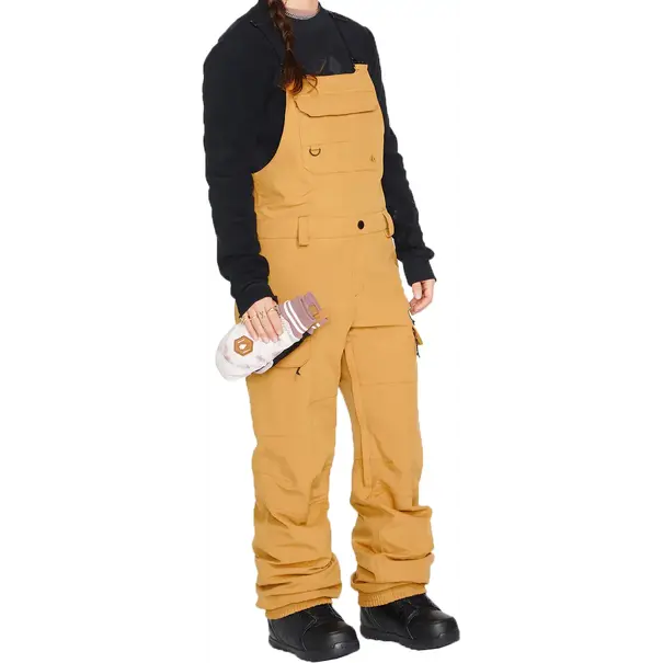 Volcom Creston 3Dstretch Bib Overall Caramel