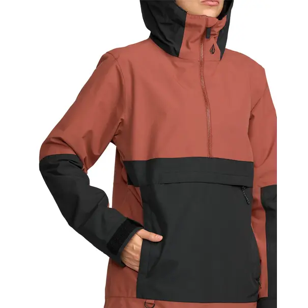 Volcom Women's Harlan Pullover-Henna