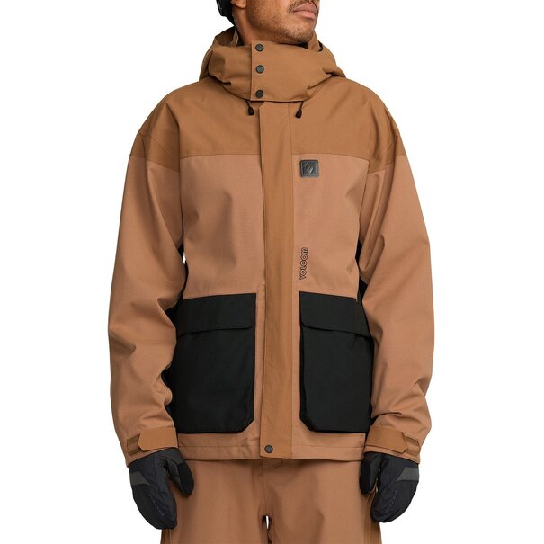 Volcom Men's Kleveland Jacket-Terra Brown