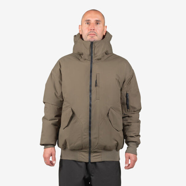 ENDEAVOR SNOWBOARDS 2L Bomber Jacket-Algae