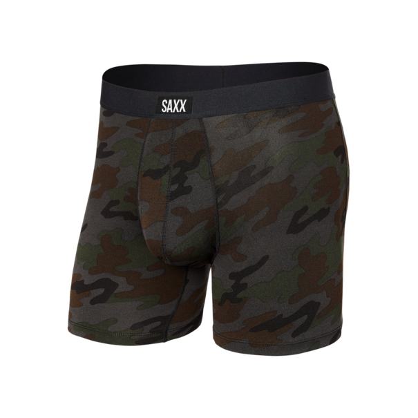 SAXX Underwear Daytripper Comfort Stretch Boxer Brief Fly — BlackOpsCamo