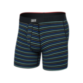 Vibe Xtra Soft Comfort Boxer Brief Fly — GentsStripe-SportBlue