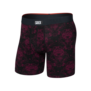 Vibe Xtra Soft Comfort Boxer Brief Fly — BearBrocade-Maroon