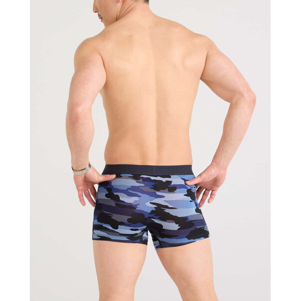 SAXX Underwear Vibe Xtra Soft Comfort Boxer Brief Fly — CloudbankCamo-Navy