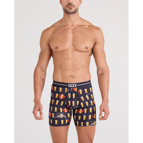 SAXX Underwear Volt Breathable Mesh Boxer Brief — CheersCanada-Black