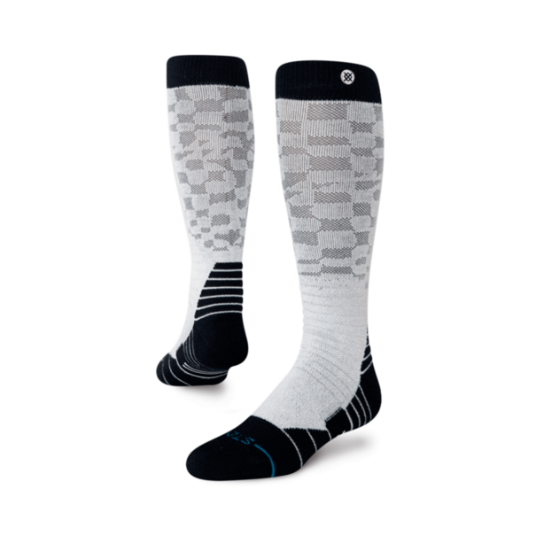 Stance Socks Snow Check Me Out Mid Poly — Black