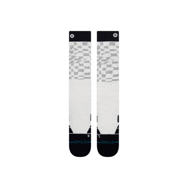 Stance Socks Snow Check Me Out Mid Poly — Black