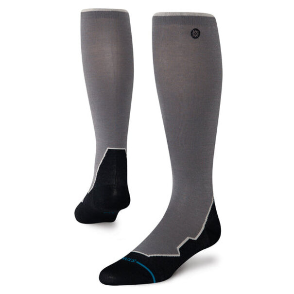 Stance Socks Snow Contrast Seam UL Wool — Dark Grey