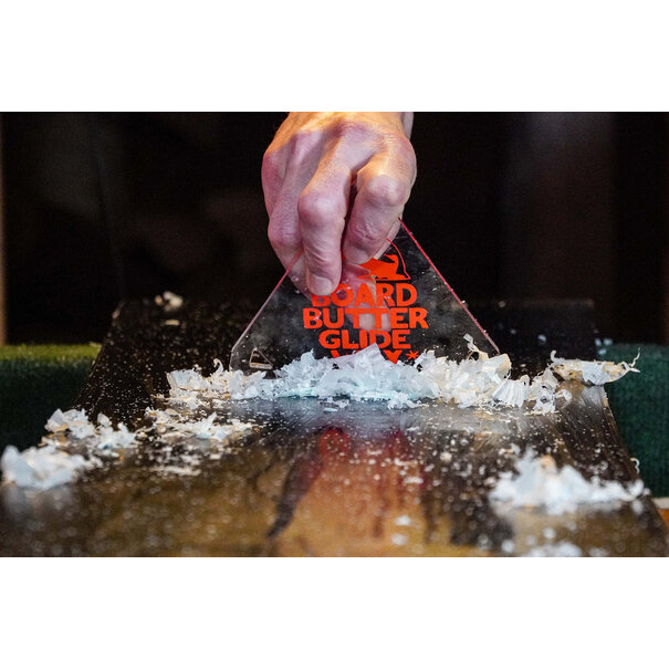 Board Butter Glide Wax Triangle Wax Scraper 3mm Size: 135mm (W) x 123mm (H)