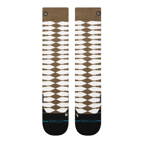 Stance Socks Snow Wingdom Mid Wool — Chive