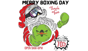 Boxing Day Is On — Up to 70% OFF In-Store
