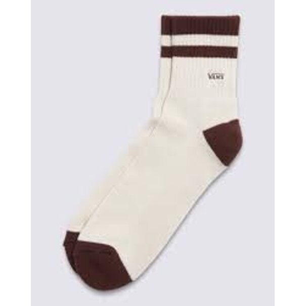 Vans Footwear Half Crew Men's Socks-Brown/Cream 9.5-13