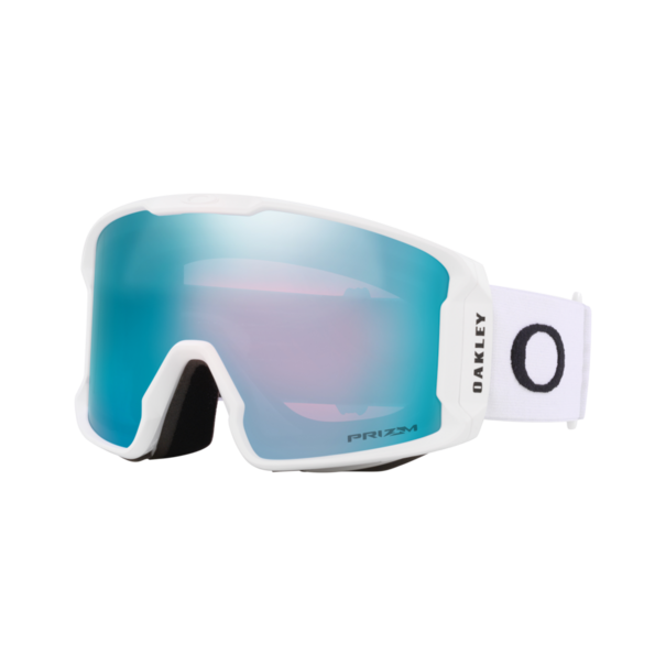 Oakley Line Miner Matte White lrg With Prizm Sapphire Lenses
