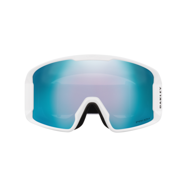 Oakley Sunglasses Line Miner Matte White lrg With Prizm Sapphire Lenses