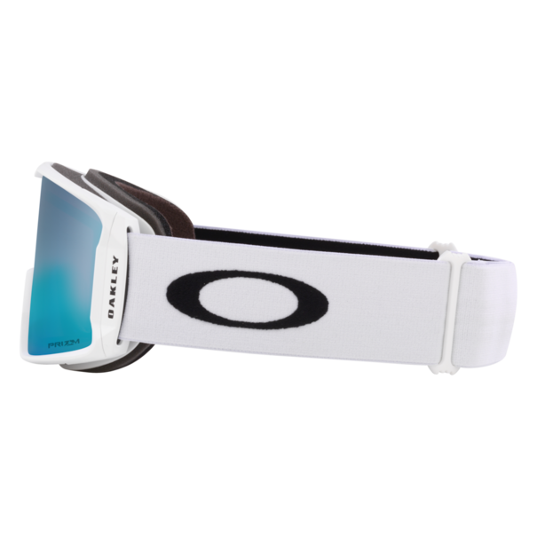 Oakley Line Miner Matte White lrg With Prizm Sapphire Lenses