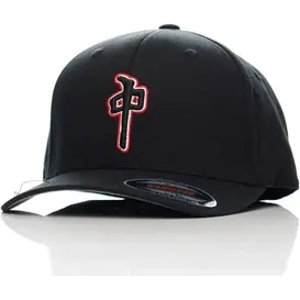 RDS Flexfit OG Puffy Grande-Black/Red/White