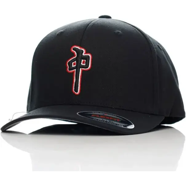 Red Dragon Apparel RDS Flexfit OG Puffy Grande-Black/Red/White