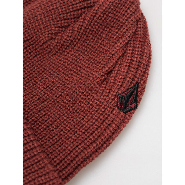 Volcom Sweep Beanie-Burnt Red