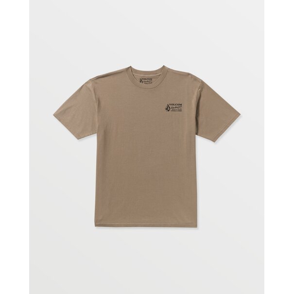 Volcom Men's Workwear S/S Tee-Brindle