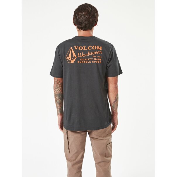 Volcom Men's Workwear S/S Tee-Black
