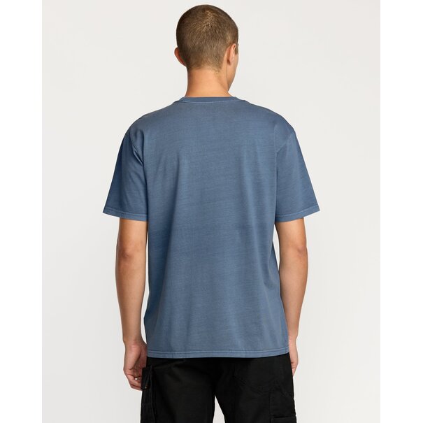 Volcom Men's Workwear Certified Pocket S/S Tee-Blue Wash