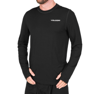 Men's Merino Blend Crew-Black