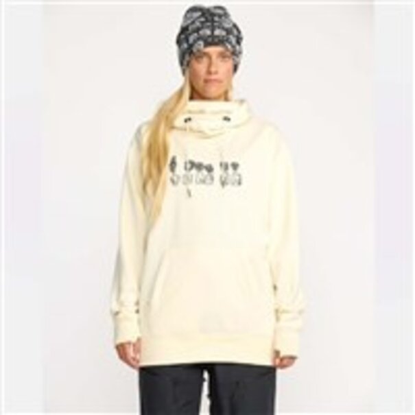 Volcom Women's Riding Hydro Pullover-Bone