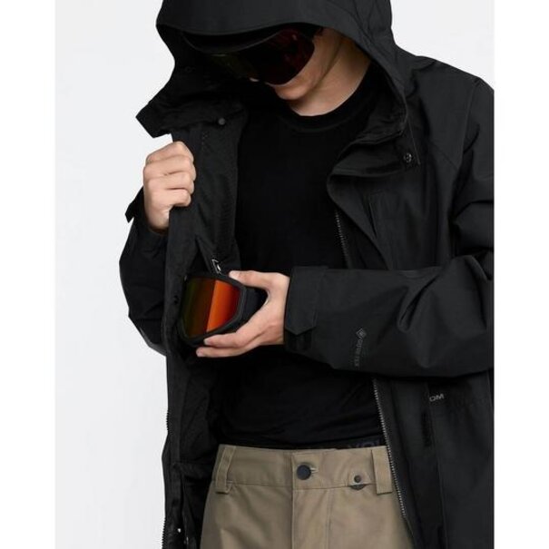 Volcom Men's Dua Insulated Gore-Tex Jacket-Black