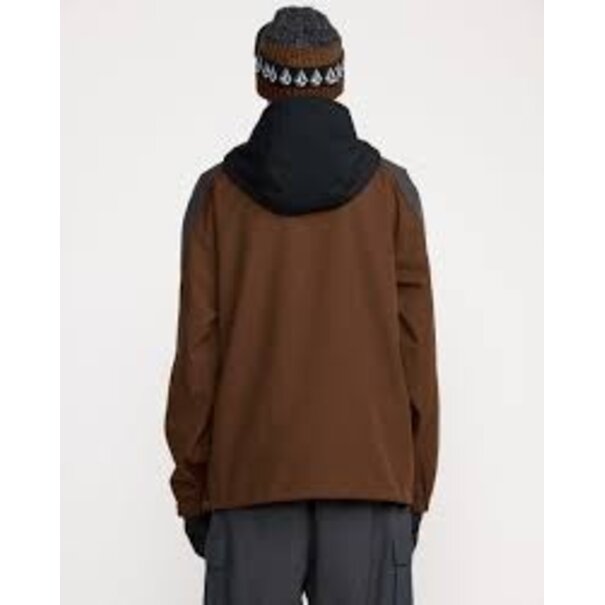Volcom Men's Brighton Pullover-Brown