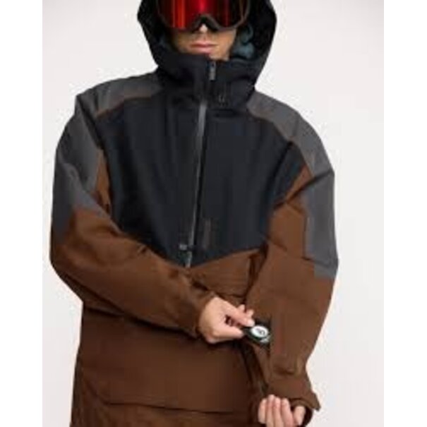 Volcom Men's Brighton Pullover-Brown