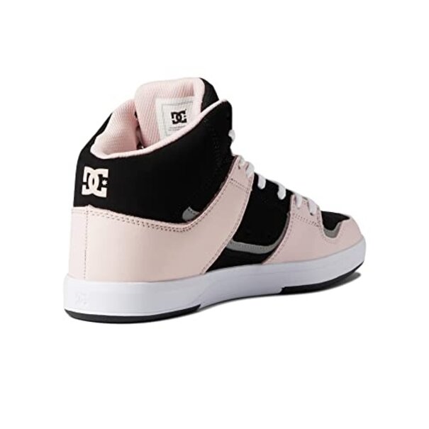 DC Shoes Cure Hi Top Elastic Youth- Black/Black/Pink